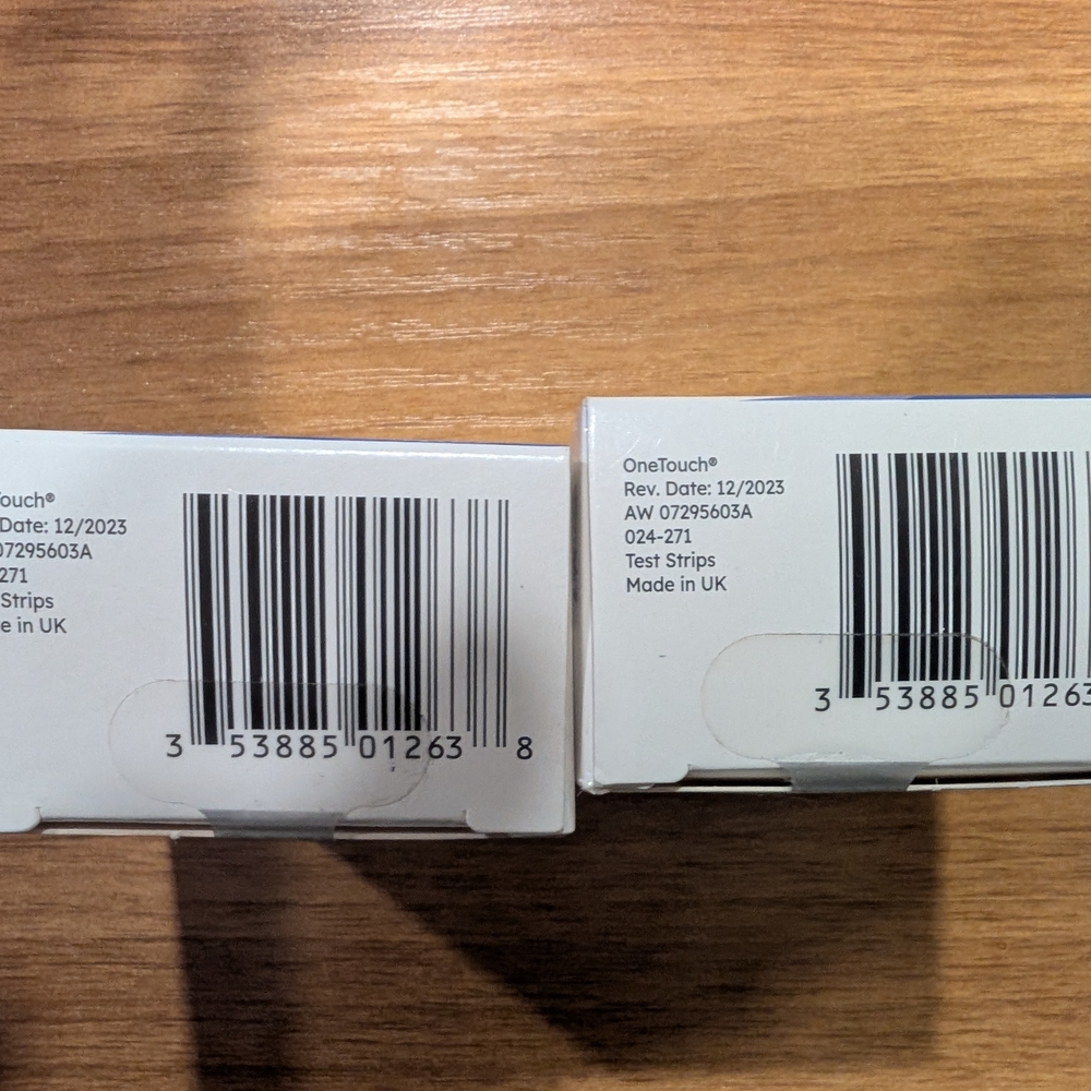 (2) One Touch Ultra Plus 30ct Test Strips (New). - Picture 2 of 4